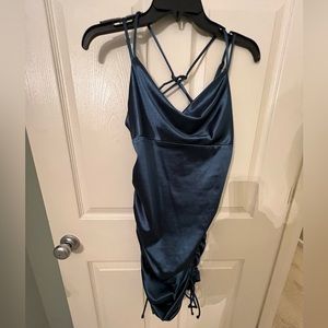 B. Darlin Satin Dress. Size Medium.